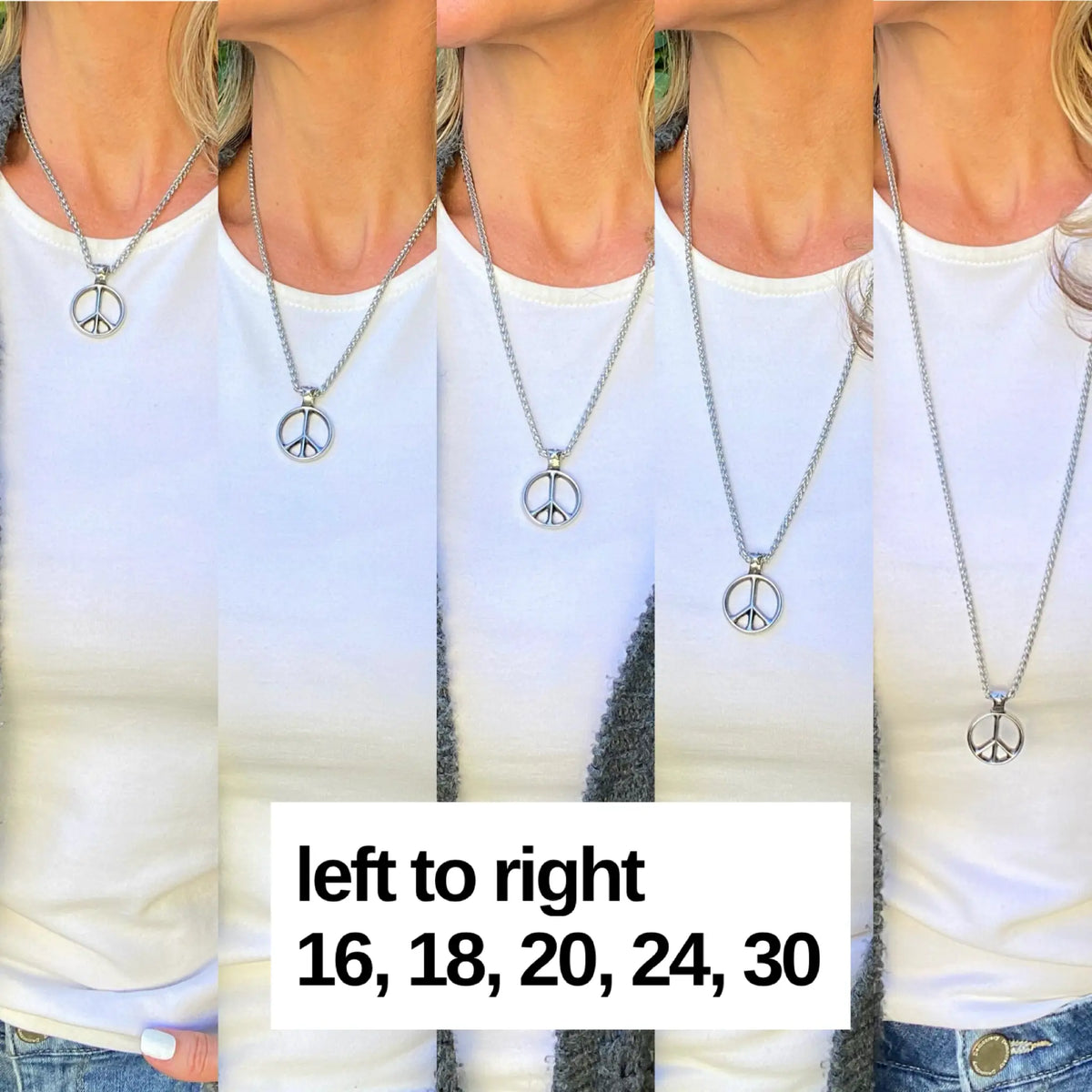 CLASSIC PEACE NECKLACE