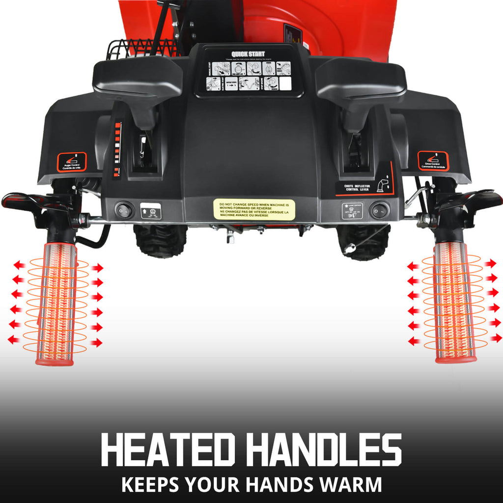 26" 208cc Two Stage Self-Propelled Gas Snow Blower w/ Briggs & Stratton Engine HB7109B