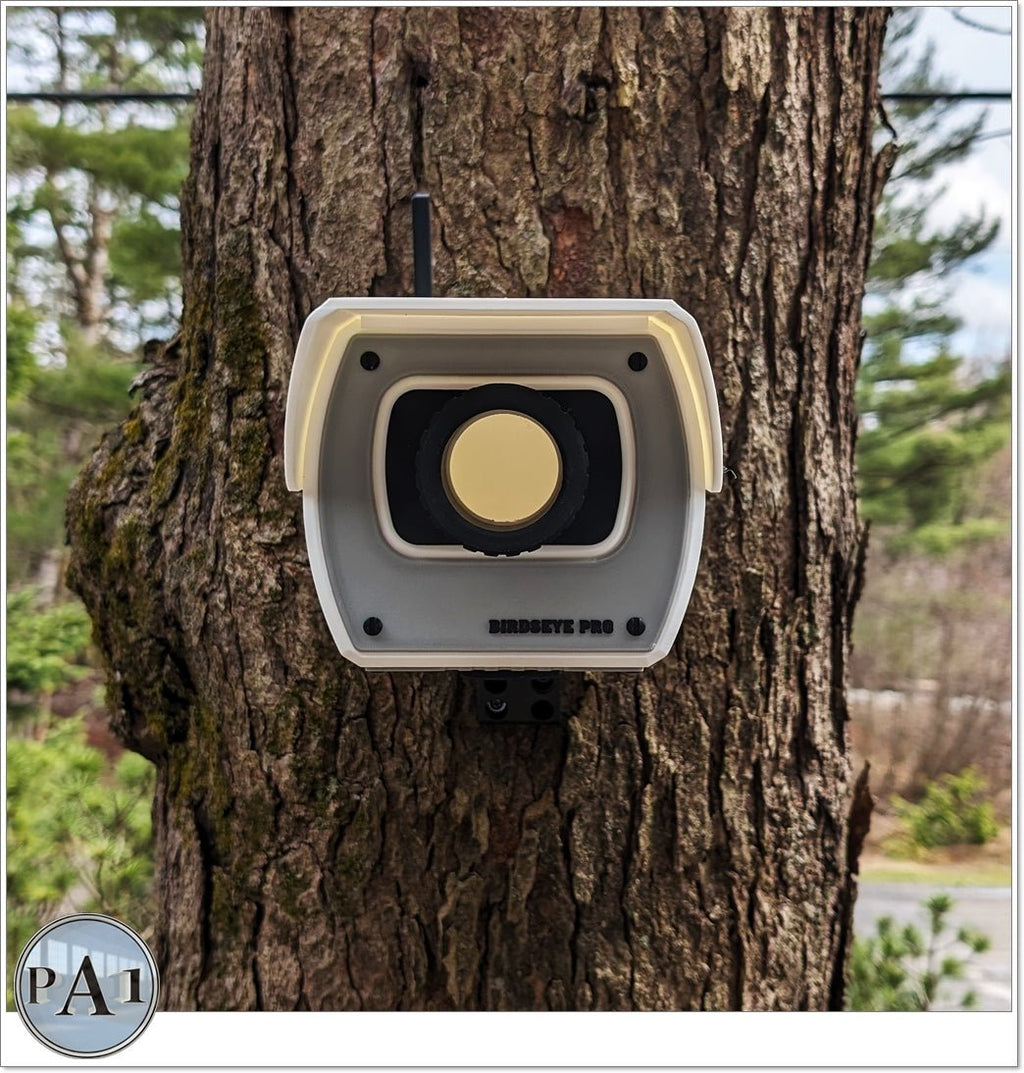 PerchCam Birdhouse – Realistic Security Camera Style Bird House for Modern Outdoor Decor